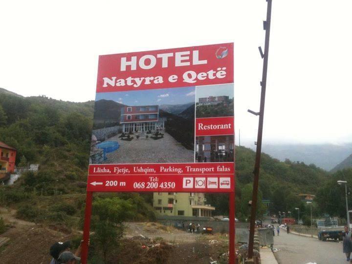 Hotel Natyra E Qete Peshkopi Bagian luar foto